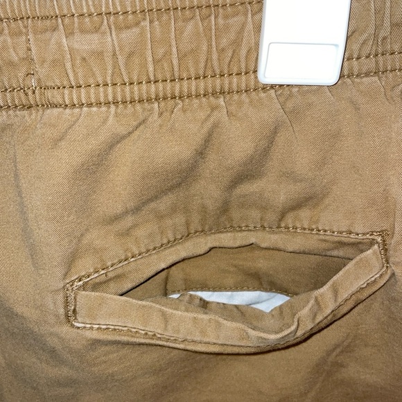 •OLD NAVY•MENS 7" INSEAM TAN JOGGER BUILT-IN FLEX SHORTS SIZE MEDIUM - Picture 5 of 7